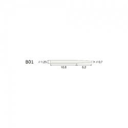 Эндоканальный стекловолоконный штифт IKS-B01-V