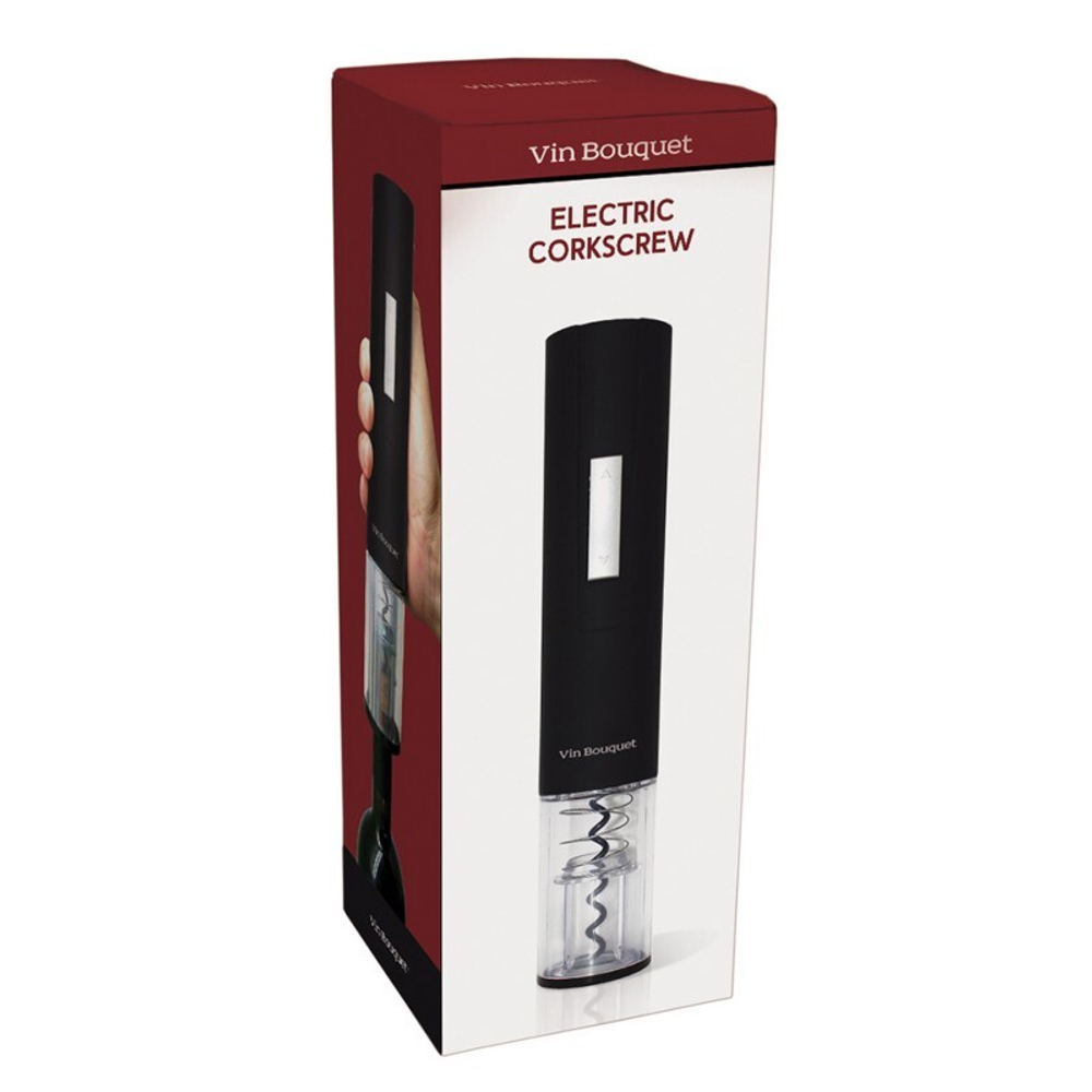 Электрический штопор Electric Corkscrew & Foil Cutter-Stand Vin Bouquet