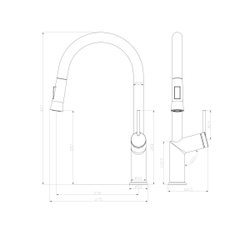 Смеситель Lemark Minima LM3850C для кухни
