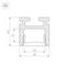 Профиль Arlight Pik-1010-2000 Anod 029089
