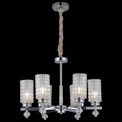 Люстра потолочная ILLUMICO E14  IL8678-6P-20 CR