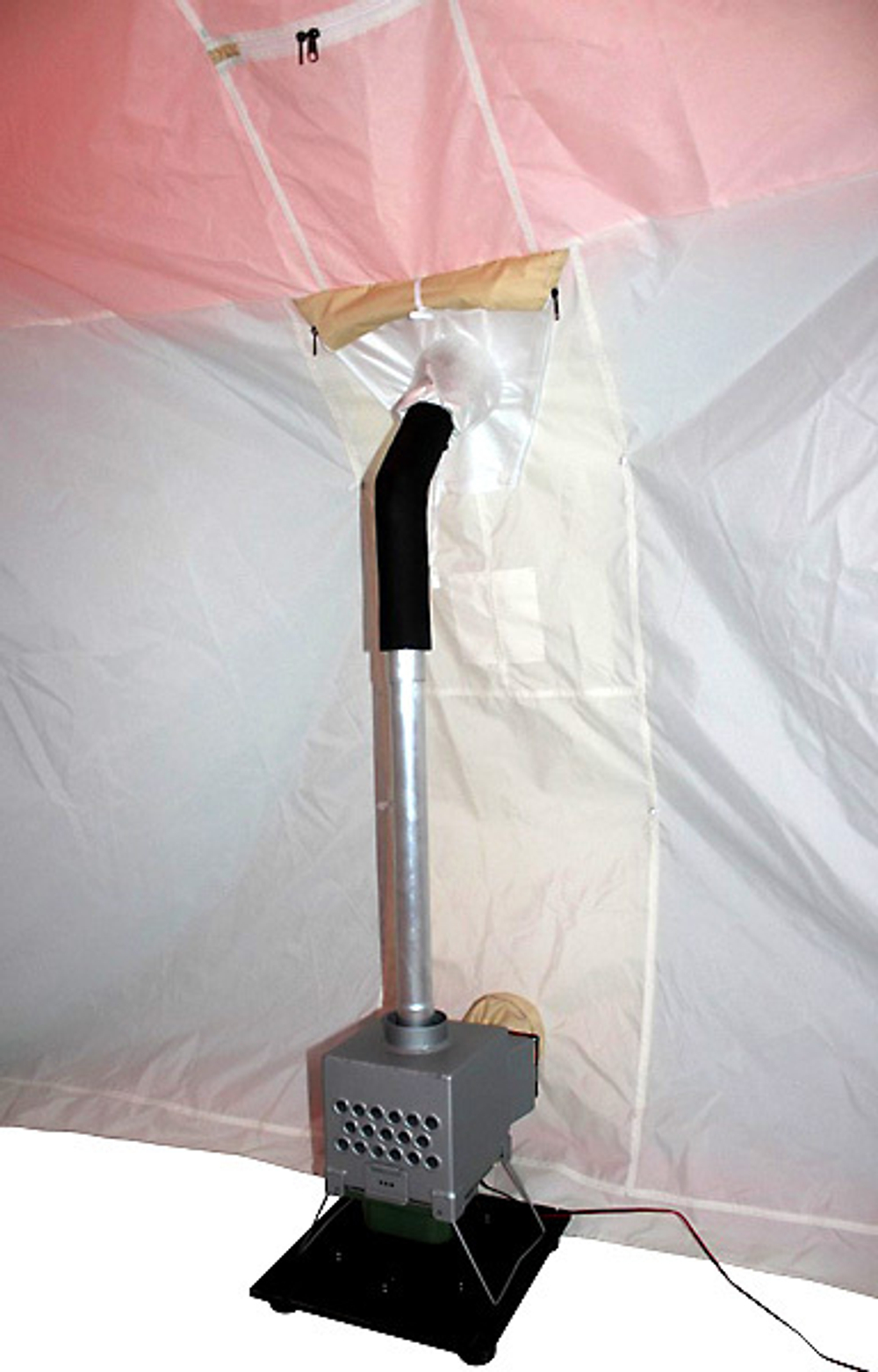 Палатка для зимней рыбалки Нельма Куб-3 Люкс c внутренним тентом