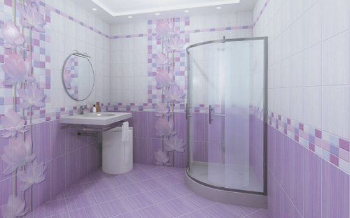 Панель ПВХ 3D Лотос рисунок 2700х250 мм