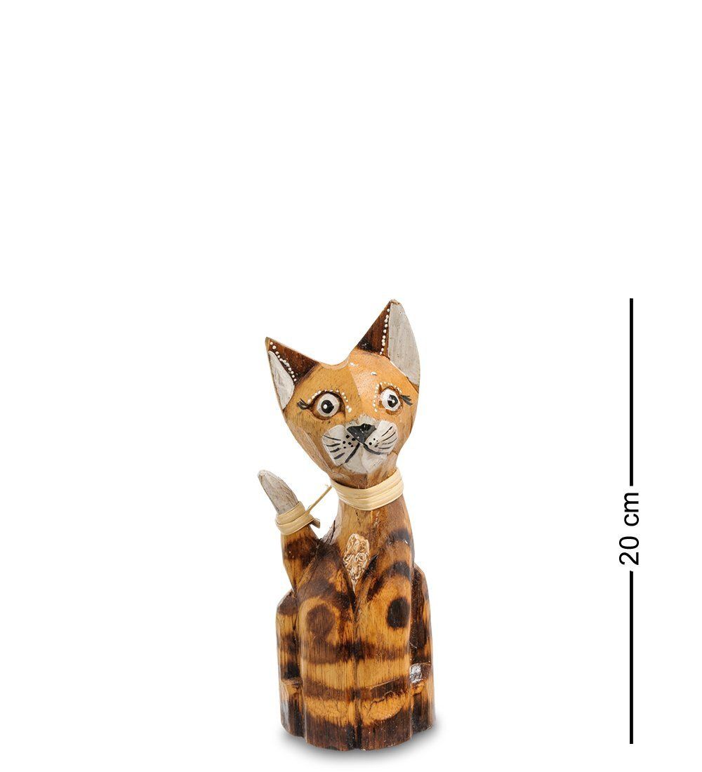 Decor and Gift 99-031 Фигурка «Кошка» н-р из трех 30,25,20 см (албезия, о.Бали)