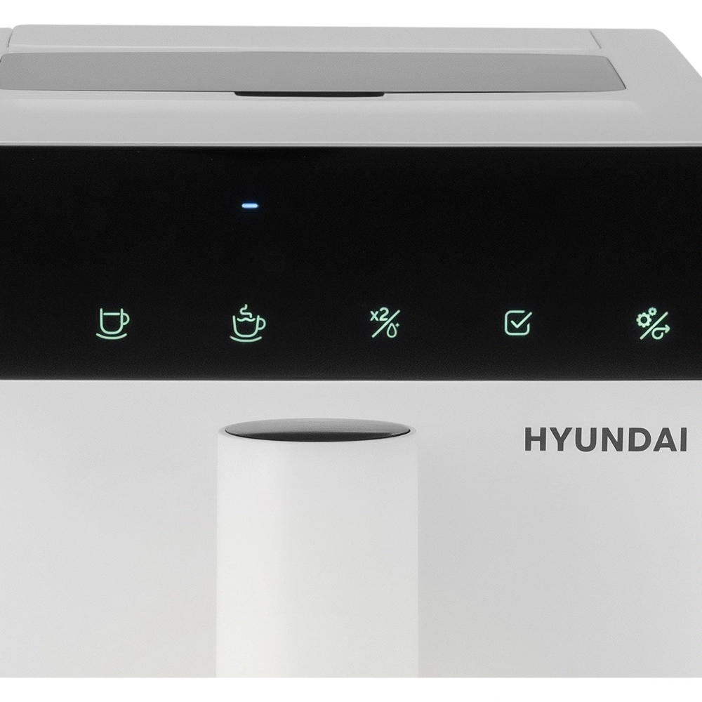 Кофемашина Hyundai HAM-4400 1350Вт белый/черный