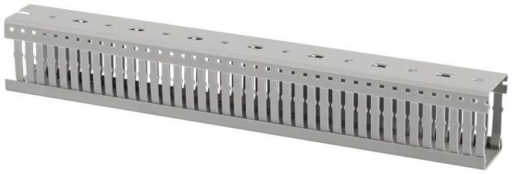 Кабель-канал перфорированный 40х60 L2000 сер. KK-40-60-PERF-RF Эра Б0059932