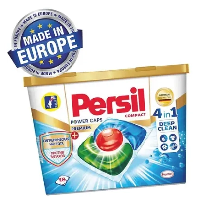 Капсулы для стирки ПЕРСИЛ ПРЕМИУМ КАПС АНТИ ЗАПАХ 4в1 18 шт