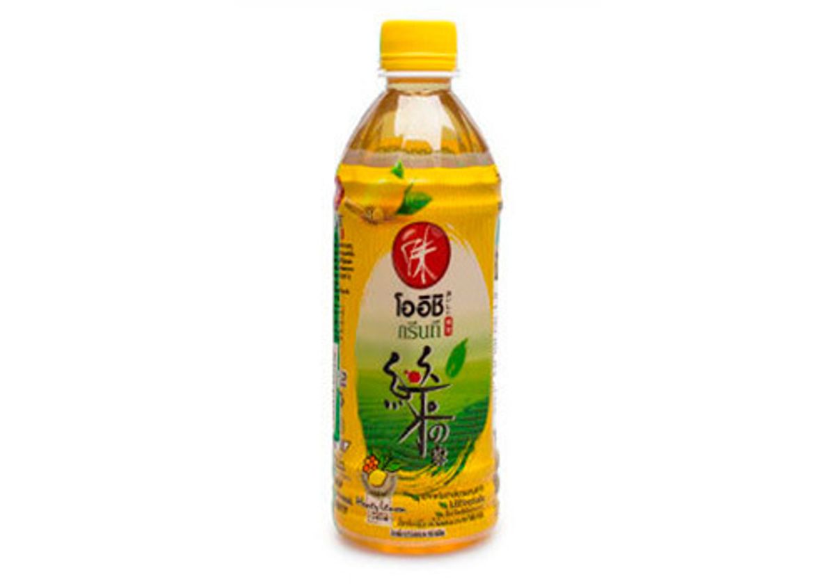 Зеленый чай с вкусом меда и лимона Oishi, 500мл