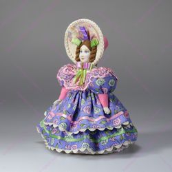 Сувенирная кукла Барышня в капоре