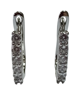 Ювелирные серьги из серебра