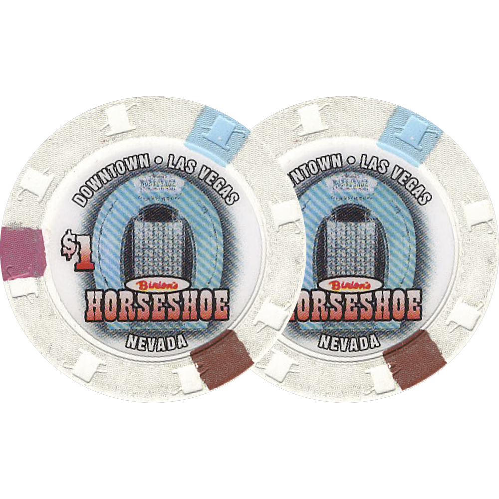 Binion's Horseshoe Casino $1 Chip №1