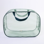 4927648 Сумка в роддом 23х32х17, цветной ПВХ, цвет зеленый