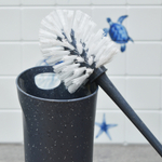 Ерш для туалета "Stone" с подставкой, темный камень