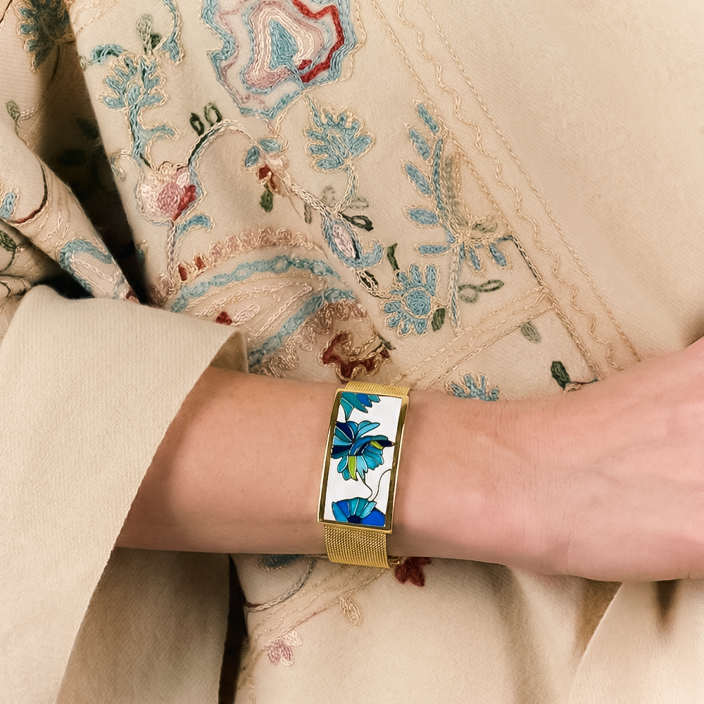 Браслет Fiore Luna на металлическом ремешке CB13600-21