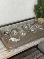 Гирлянда светодиодная "Шары" 165x6,7x6,7 см