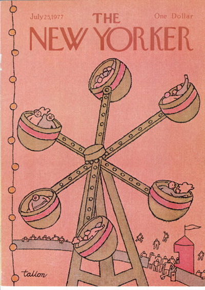 Журнал The New Yorker 25-07-1977, обложка