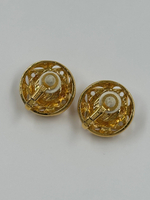 Клипсы с «жемчугом» Nina Ricci