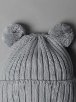 Шапка с завязками и снуд детская, осень