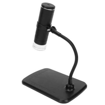 Цифровой микроскоп-эндоскоп увеличением 1000х с Wi-Fi и регулировкой света на подставке