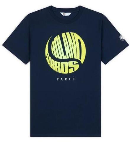 Теннисная футболка Roland Garros Santiago T-Shirt - Blue