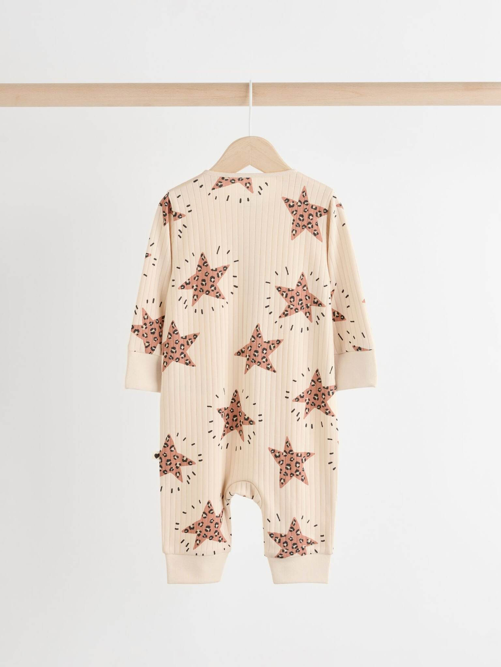 Комбинезон / Cлип для малышей Next B88-466, 3 шт., Бежевый, Светло-розовый, Серый