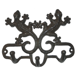 Iron Garden Вешалка настенная Ящерицы