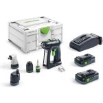 Аккумуляторная дрель-шуруповёрт C 18 HPC 4,0 I-Set FESTOOL 576442