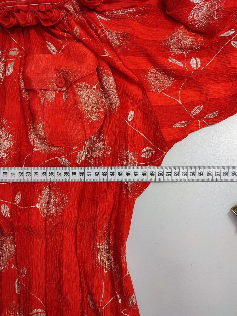 Блуза с открытыми плечами 46 размер