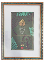 Фоторамка пластик 21х30 см Камышок малахит