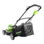 Аккумуляторная газонокосилка Greenworks G40LM45K4 40В (1 x 4 Ач, ЗУ) нож 45 см, 2500107VB