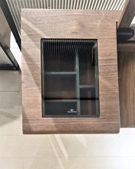 Консоль с зеркалом Walnut