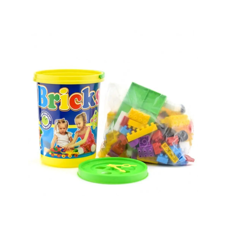 Конструктор в ведре 103 деталей