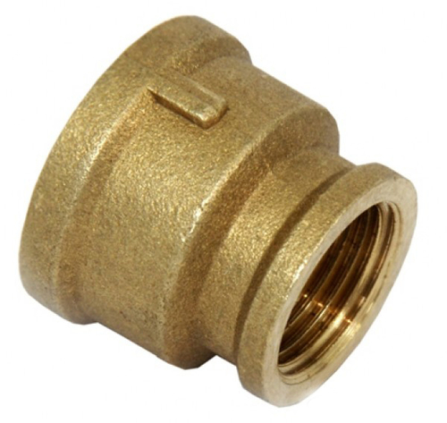 Муфта переходная 1/2'' - 3/8'' вн/вн ЛАТ LEXLINE 15-10