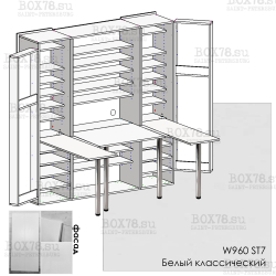 M+2СТ - W960 ST7 Белый классический