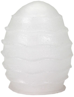 Мастурбатор-яичко WAVY (Цвет: прозрачный)