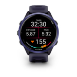 Умные часы Garmin Forerunner 570 - 47мм, темно-серый, алюминиевый безель цвета индиго, пурпурный/индиго ремешок
