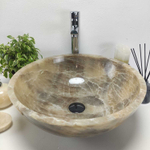 Раковина из оникса Bowl Grey Medium TinLip BO-60965 45*45*17