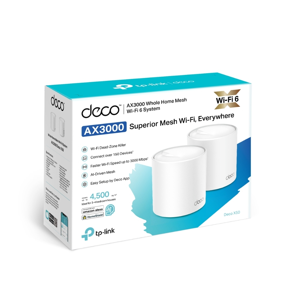 Mesh система TP-Link Deco X50 2-Pack