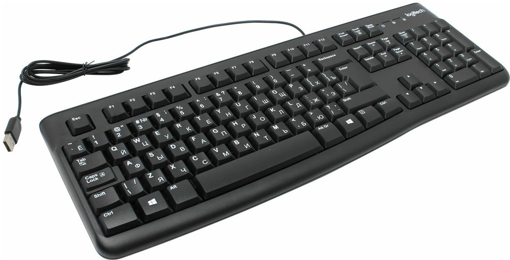 Клавиатура Logitech K120 черный