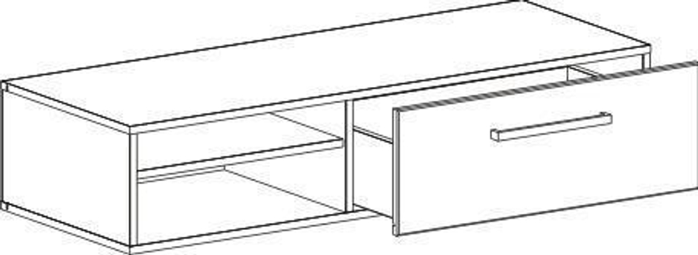 Тумба 1220 Низкая "Кёльн"