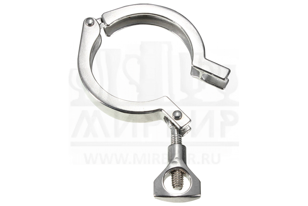 Хомут для кламп-соединения 2,5" без прокладки и патрубков