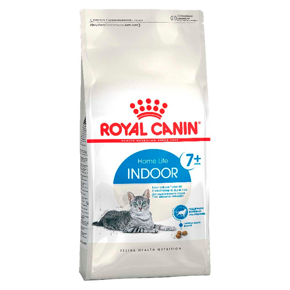 Royal Canin корм для кошек домашних старше 7 лет с курицей (Indoor 7+)