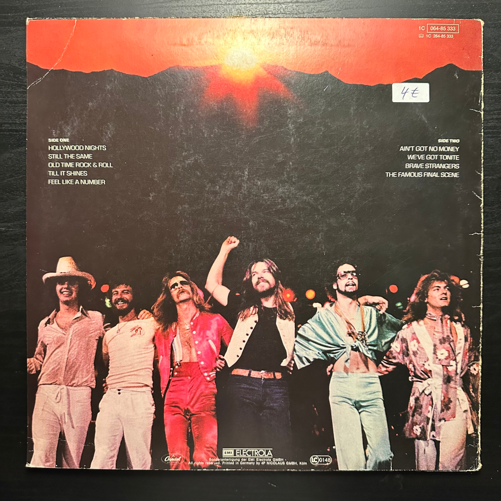 Bob Seger & The Silver Bullet Band - Stranger In Town (Германия 1978г.)