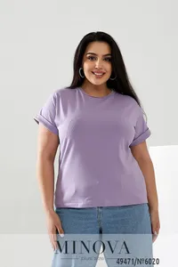 Футболка 6020-лавандовый Minova