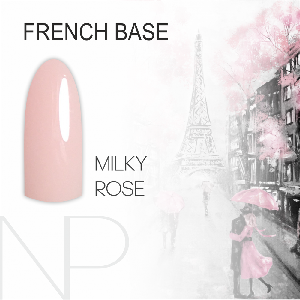 Nartist French base Milky Rose 12 ml