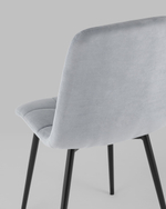 Стул Oliver велюр серый