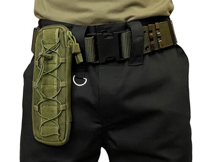 Армейский поясной чехол для ножа (хаки-олива, 8x25 см) L