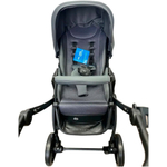 модульная коляска 3в1 Luxmom 92 , автолюлька /темно-серый цвет