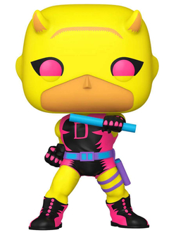 Фигурка Funko POP! Bobble Marvel Daredevil First Appearance Yellow/Red (BLKLT) (Exc) 10" (1358)77543