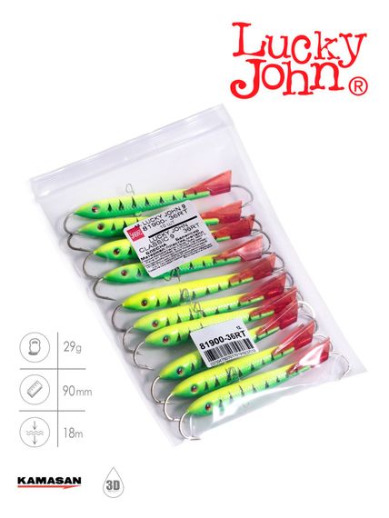 Балансир Lucky John CLASSIC 9 90мм/36RT